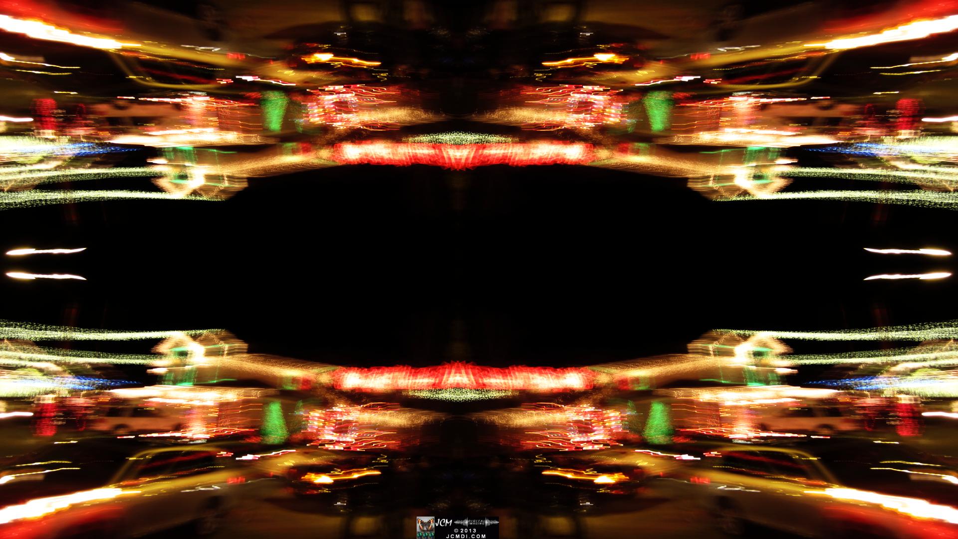 Wakefield Holiday Lightshow 2013 Quadroscopic long exposure artwork